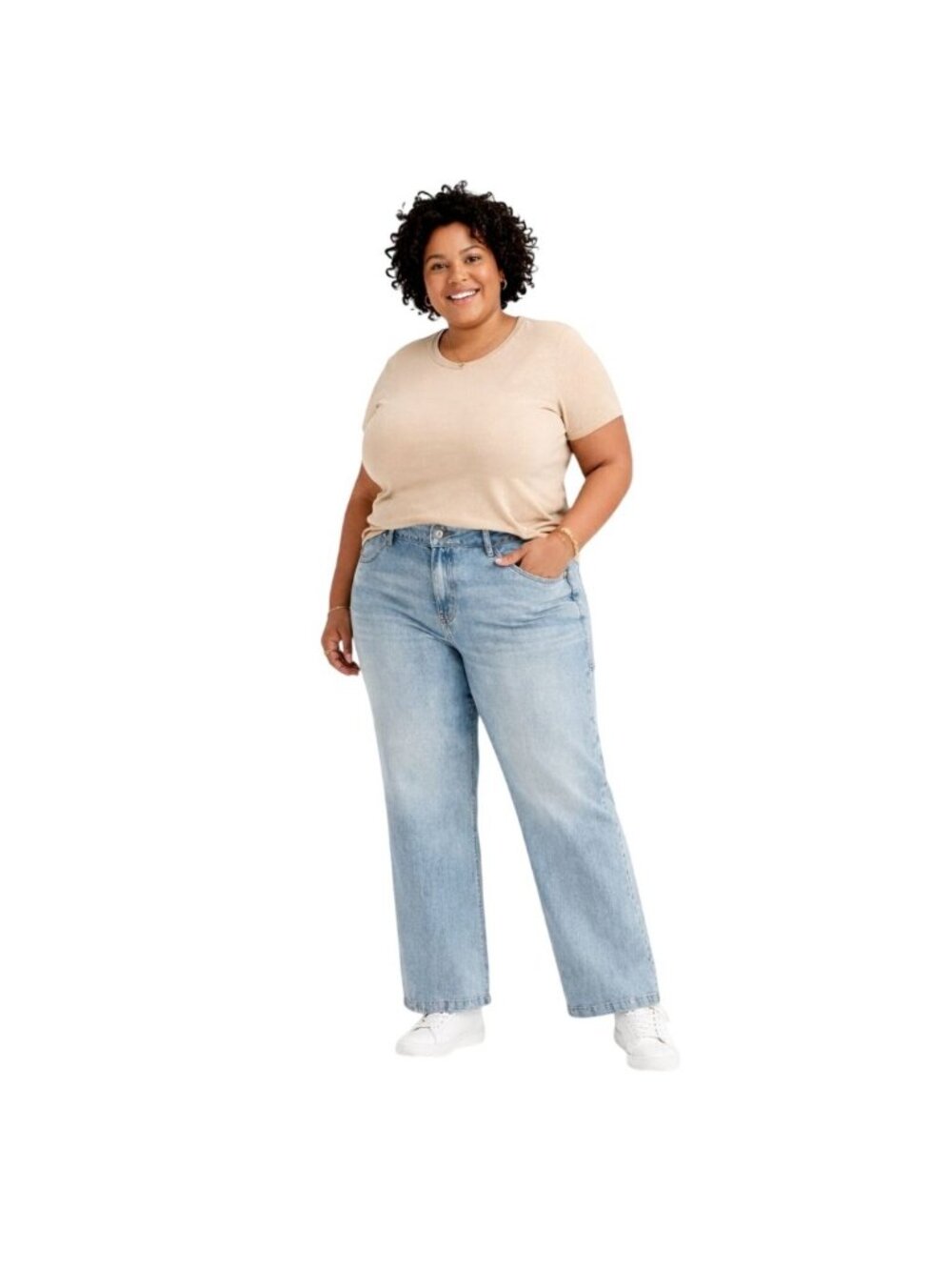 New 2/$30 New SO Mid Rise Baggy Cargo Denim Shorts 17 Short Light Wash Stretch
